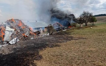 Incendiu de amploare în județul …