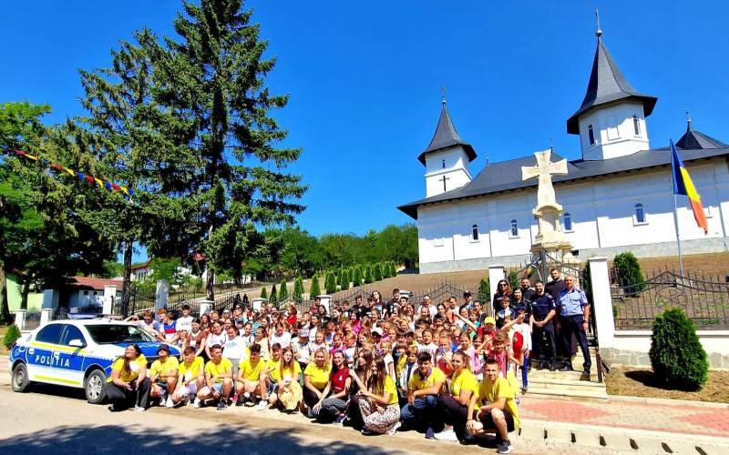 Zile de vară alături de polițiști - FOTO