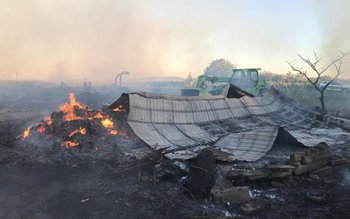 Incendiu puternic la Brăești! Un …