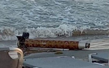 Panică pe o plajă din …