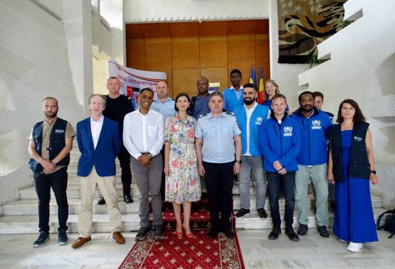 Delegație cu reprezentanți ai ONU, OMS și UNICEF în vizită în județul Botoșani
