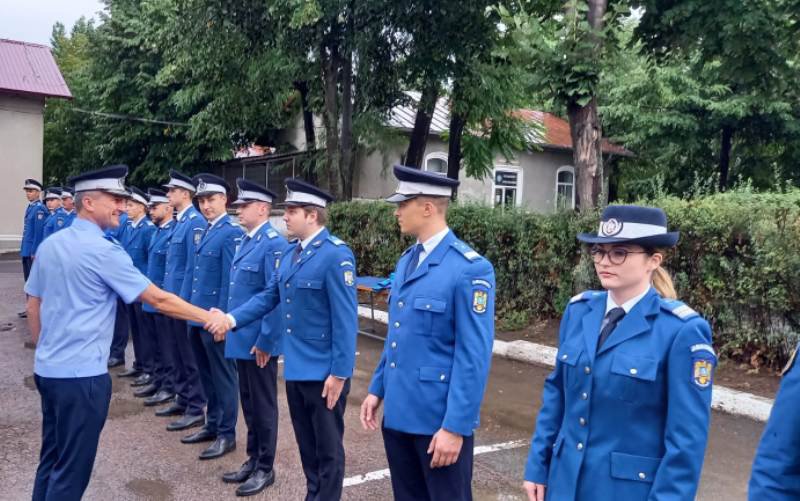 Jandarmi avansați în grad la Botoșani - FOTO