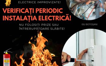 Pompierii informează: Verificați periodic instalațiile …