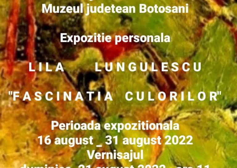 Fascinația culorilor – Expoziție de pictură găzduită de Muzeul Județean Botoșani