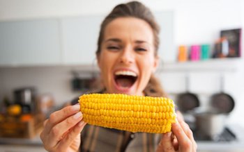 Cât porumb fiert sau copt …