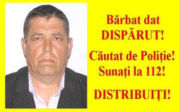 Poliția în alertă! Bărbat dispărut …