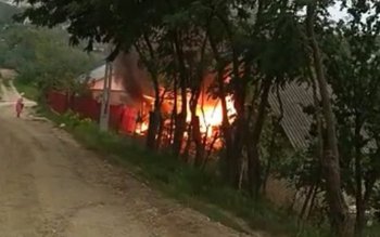 Garaj din Botoșani distrus de …