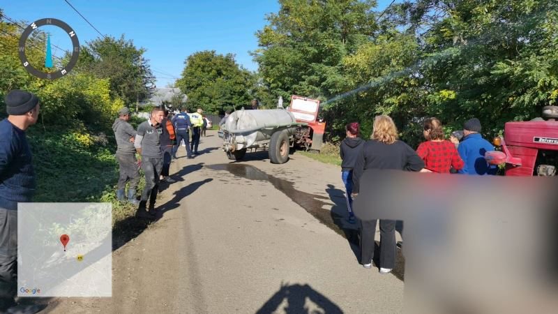 Șoferul tractorului implicat în accidentul de la Dimăcheni nu avea permis de conducere și era în stare de ebrietate