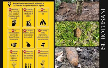 ISU Botoșani: Atenție la muniția …