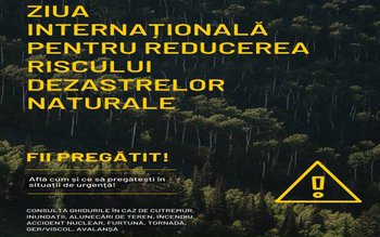 13 Octombrie: Ziua Internaţională pentru …