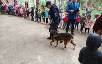 Jandarmii și câinele de serviciu …