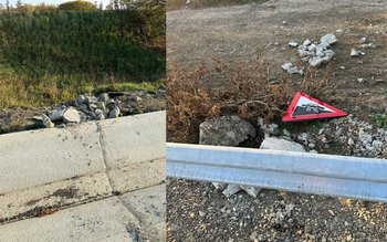 Semne de circulație distruse pe …