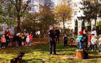 Jandarmeria Botoșani la Grădinița Șotron …