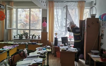 Incendiu la Școala nr. 14 …