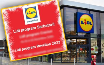 Ce program au magazinele Lidl …