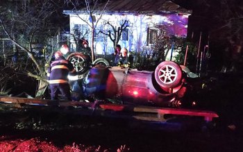 Accident! Un bărbat a rămas …
