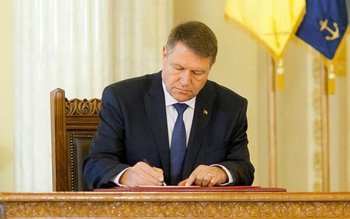 Klaus Iohannis a promulgat legea …