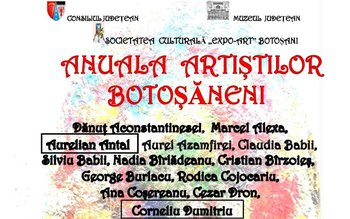 „Anuala artiștilor botoșăneni” la Galeriile …