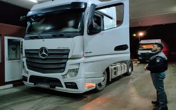 Camion fără drept de circulație …