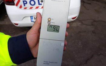 Prins băut la volan după …