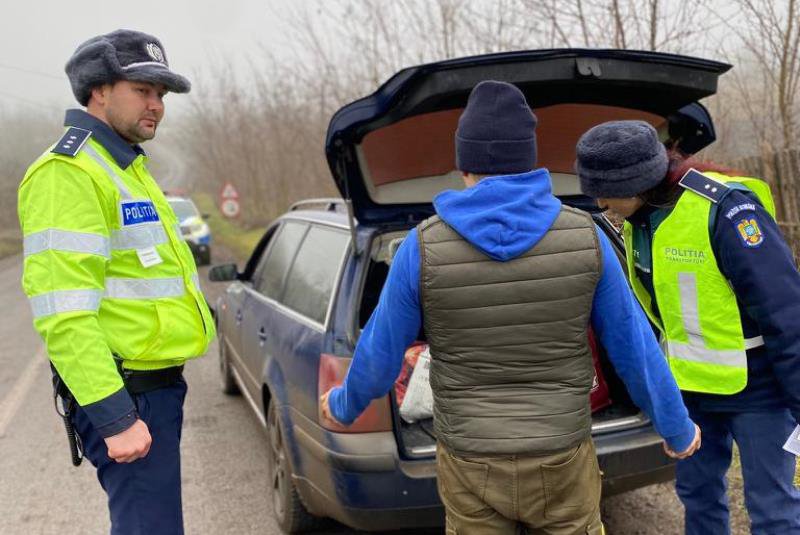 Acțiuni ale polițiștilor din cadrul Biroului Județean de Poliție Transporturi