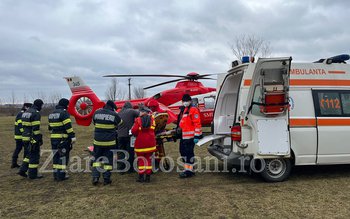 Elicopterul SMURD chemat la Dorohoi …