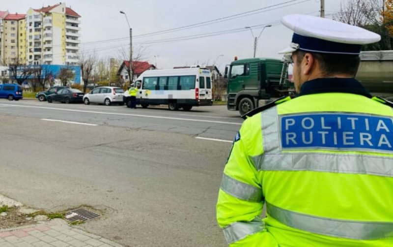 Acțiune a polițiștilor rutieri pentru prevenirea evenimentelor rutiere generate de neacordarea de prioritate pietonilor – 22 de sancțiuni