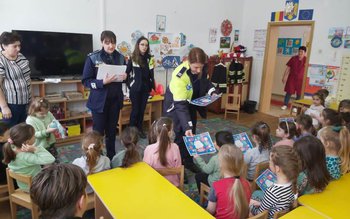 Activitate de educație rutieră la …