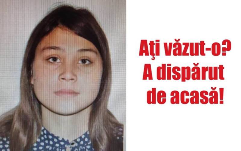 Adolescentă căutată de poliție după ce a plecat de acasă