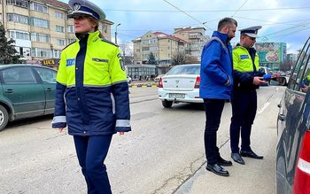 Actiune inedită a polițiștilor rutieri …