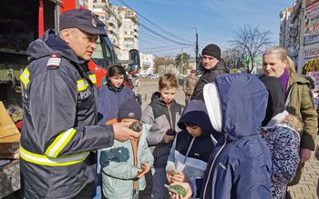 „Împreună, mai pregătiți”. Pompierii botoșăneni …