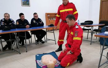 Sesiunile de prim ajutor continuă …