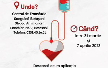 Campanie de donare de sânge …