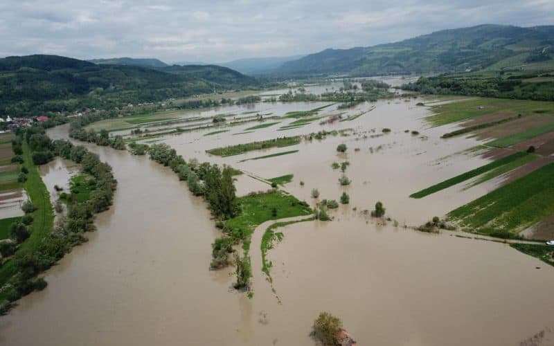 Risc de inundații pe râul Jijia și afluenții lui