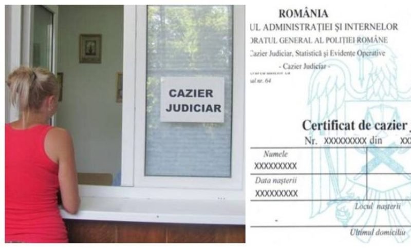 Informare privind programul de lucru la ghișeul de eliberare a certificatelor de cazier judiciar