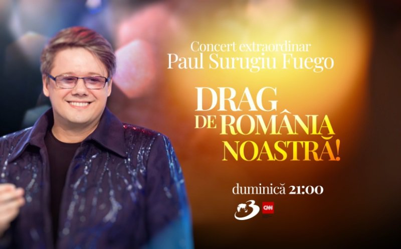 Concert extraordinar Fuego, în ziua de Paște, la Antena 3