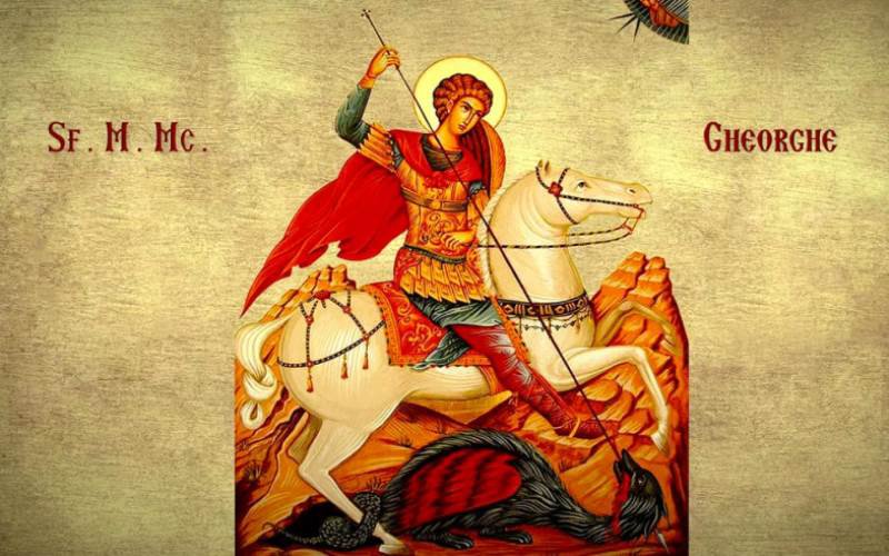 23 aprilie: Sărbătoare cu cruce roşie pentru creştinii ortodocşi, care îl prăznuiesc pe Sfântul Gheorghe