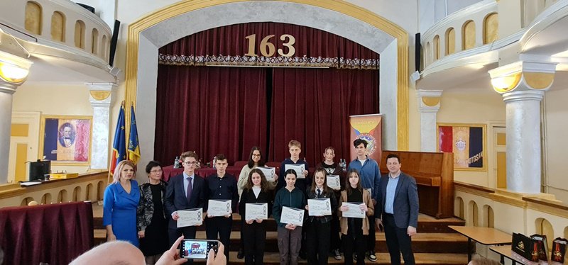 Premierea elevilor participanți la olimpiadele și concursurile de matematică