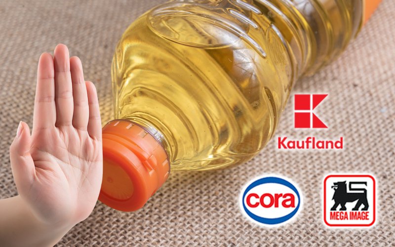 Ce marcă de ulei va fi interzisă în România. Nu o să se mai găsească la Kaufland, Cora sau Mega Image
