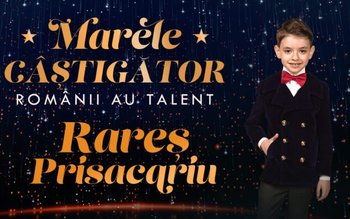 Botoșăneanul Rareș Prisacariu a câștigat …