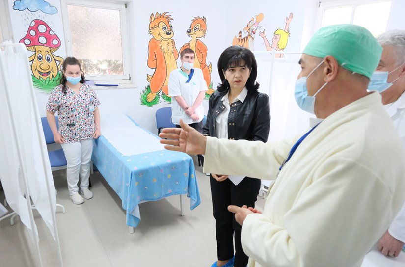 Dotări de ultimă generație la Secția Recuperare Medicină Fizică și Balneologie Pediatrică - FOTO