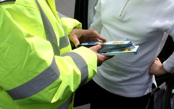 Bărbat sancționat de polițiștii din …