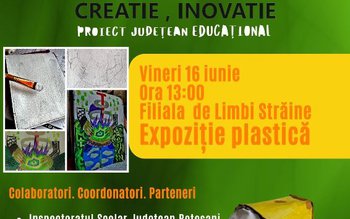 Expoziție plastică „Eco-Design, Creație, Inovație”, …