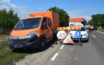 Lucrări efectuate la partea carosabilă …