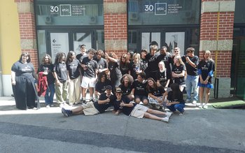 Elevi și profesori de la …