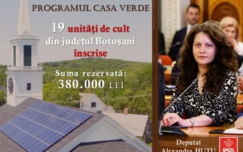 Alexandra Huțu: „19 unități de …