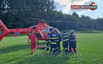 Bărbat preluat de elicopterul SMURD …