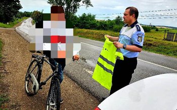 Bicicliștii, vizați de polițiștii rutieri