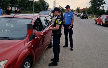 Bărbat depistat sub influența băuturilor …