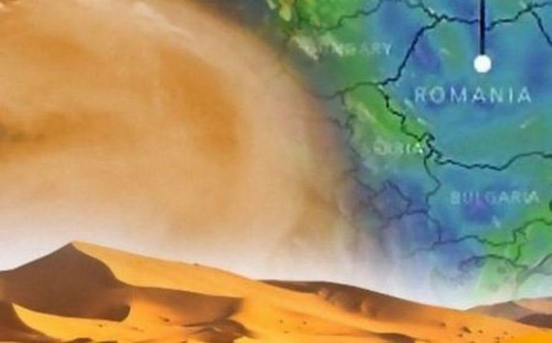 Europa este afectată de un nor de praf din Sahara